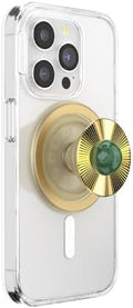 PopSockets Phone Grip for MagSafe, Magnetic Holder- Gem Brooch Jade by PopSockets