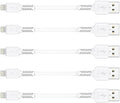 4 inches iPhone Charger Cord Short, 5Pack Small USB A to Lightning Cable Fast Charging Compatible with Apple iPhone 13 12 11 Pro Max Xs X 8 Plus SE2, iPad Air/Mini, Portable Charger by ULIFTUS