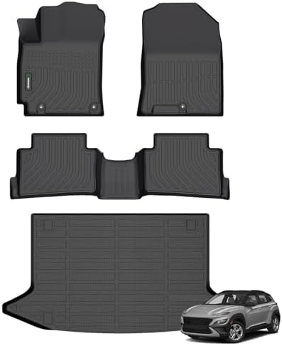 ANBINGO® Floor Mats & Cargo Liner for Hyundai Kona 2018-2023 (No for EV) by ANBINGO