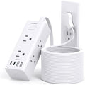 One Beat 20Ft Extension Cord with Multiple Outlets,Flat Plug Power Strip by OneBeat