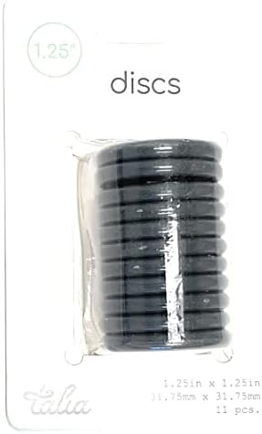 Talia Discbound Notebook - Discs (Charcoal, 1.25inch) - Image 3