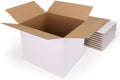Hoikwo 10 Packs 12x10x10 Large Thin White Shipping Boxes by Hoikwo