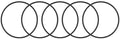 uxcell Nitrile Rubber O-Rings 59mm OD 54.2mm ID 2.4mm Width, Metric Nitrile Rubber Sealing Gasket, Pack of 5 by uxcell