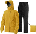 iCreek Rain Suit Waterproof Breathable Lightweight 2-Piece Rain Gear Unisex by iCreekoutdoor