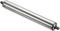 PATIKIL Conveyor Roller 3" Diameter 12" Length, 1 Pack Stainless Steel Transmission Replacement Part Galvanized End, Silver by PATIKIL