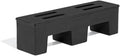PolyMight Narrow Heavy-Duty Plastic Poly Dunnage Rack by SturdyEssentials