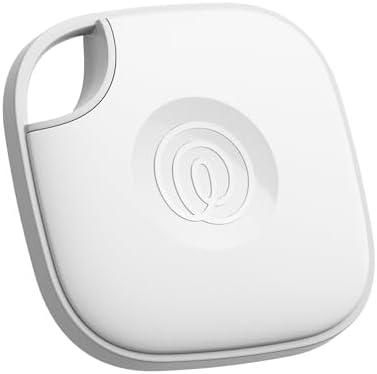 Life360 Tile - Bluetooth Tracker, Keys Finder and Item Locator for Keys, Bags and More. Phone Finder. Both iOS and Android Compatible. 1-Pack (White) by Life360