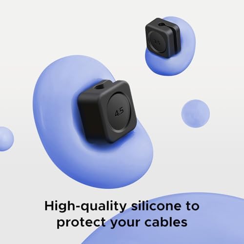 UGREEN Desk Cable Organizer, Magnetic Cord Holder 6 Pack, Silicone Cable Clip with Strong Magnet, 2 Sizes for Charging Cords, Easy Cable Management for Desk, Nightstand, Car, Home Office - Image 5