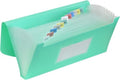 C-Line 13-Pocket Poly Expanding File, 10 x 5 Inches, Junior Size for Receipts and Checks, Includes Tabs, 1 File, Color May Vary (58710) Junior Size (Pack of 12) by C-Line