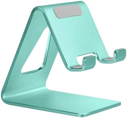 Aoviho Cell Phone Stand for Desk, Aluminum Phone Holder,Fresh Green by Aoviho