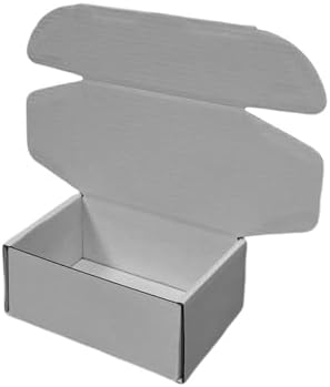 50 Pack 6x4x1.6 in Gray Shipping Boxes - Image 5