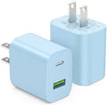 2 Pack USB C Charger Block, Dual Port Type C Wall Charger Fast Charging by DENGWENQIANG