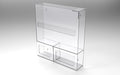 PPE Station -Gown, Mask, Glove (Wall Mount) by Poltex