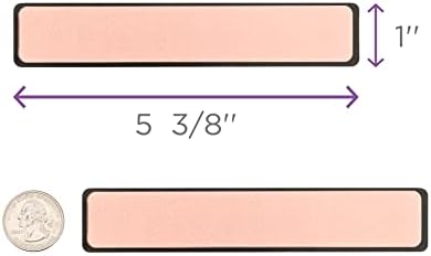 Carstens Adhesive Sticker Labels, 5 3/8” x 1”, Binder Labels for 1” Ring Binder Spines, Pink, Roll of 200 - Image 4