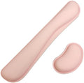 Bloss 2 Pink Wrist Rest for Mouse & Keyboard, Ergonomic Wrist Support by Bloss