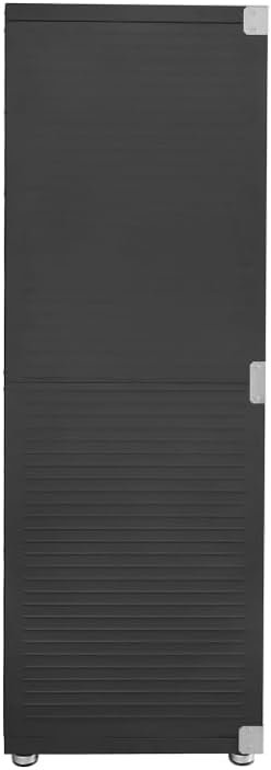 Heavy Duty Steel Storage Cabinet with Double Doors, Adjustable Shelves, Door Secured Lock, Large Capacity Organizer for Garages,Offices and Warehouses (Graphite, 60" W x 24" D x 72" H) - Image 6