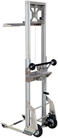 Vestil PALL-200 Aluminum Portable Load Lifter 32-7/16 in. x 12-1/8 in. x 44-15/16 in. 200 Lb. Capacity Silver - Image 3