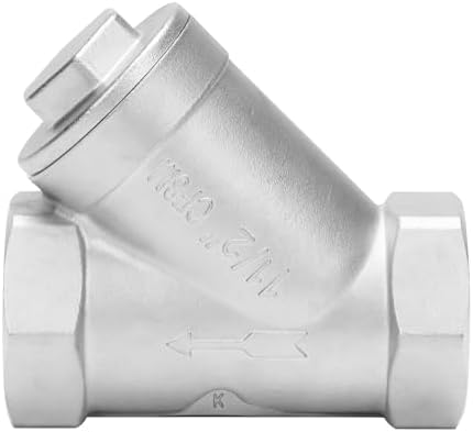 1-1/2 Inch Wye Strainer 100 Mesh Screen Filter Valve - 800 WOG SUS316 CF8M - Image 3