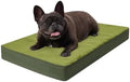 KSIIA Orthopedic Dog Bed for Medium Dogs with Waterproof Lining,Green,29x18 by KSIIAPetProducts
