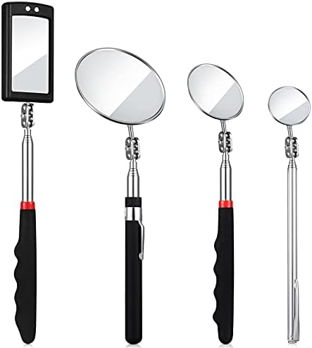 BBTO 4 Pcs LED Inspection Mirror - Image 2