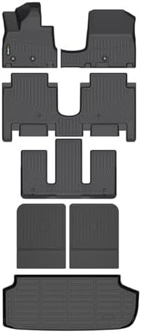 Floor Mats & Cargo Liner for Hyundai Ioniq 9 2026 6 Seats Set by HAFIDI