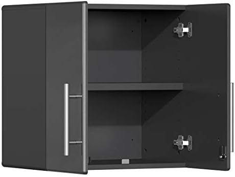 Ulti-MATE UG22061G 6-Piece Garage Cabinet Kit with Channeled Worktop in Graphite Grey Metallic - Image 5