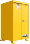 Justrite Reinforced Steel Outdoor Flammable Liquid Storage Cabinet by Justrite