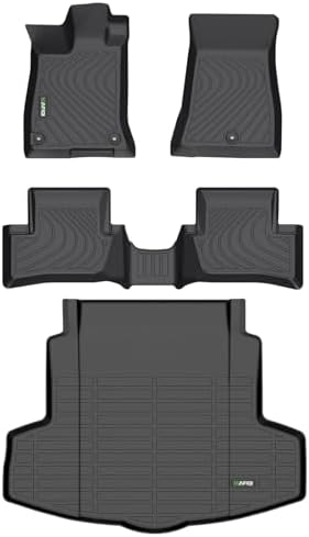 All Weather Car Floor Mats & Cargo Liner for Acura TLX 2021-2025 Set by HAFIDI