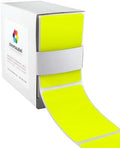 ChromaLabel Fluorescent Yellow Rectangle Labels, 2 x 3 Inch, 250/Box by ChromaLabel