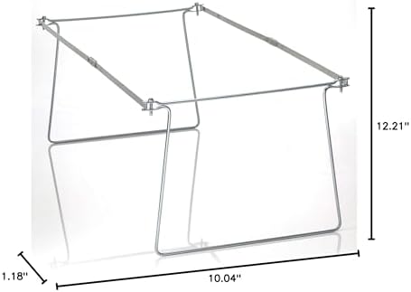 Officemate Hanging File Frame, 24-27, Letter Size, Steel, 4 Sets (91965) (Pack of 6) - Image 6