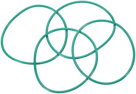 4pcs Fluorine Rubber O-Rings 68mm OD 63mm ID 2.5mm Width by Unknown