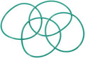 4pcs Fluorine Rubber O-Rings 68mm OD 63mm ID 2.5mm Width by Unknown