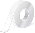 Art3d Traceless Double-Sided Foam Tape, 1/24" x 1" x 10', 1 Roll, Crystal by Art3d