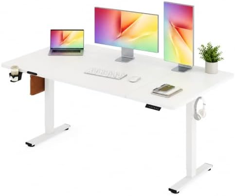 63x 31''Large Standing Desk Stand Up Adjustable Desk by FitStand
