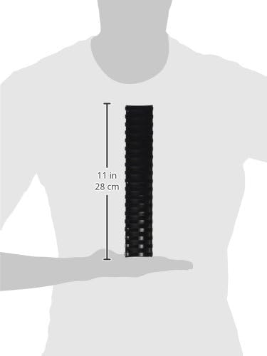 GBC Binding Spines / Spirals / Coils, 2" Diameter, 500 Sheet Capacity, CombBind, Black, 50 Pack (4200022) - Image 5