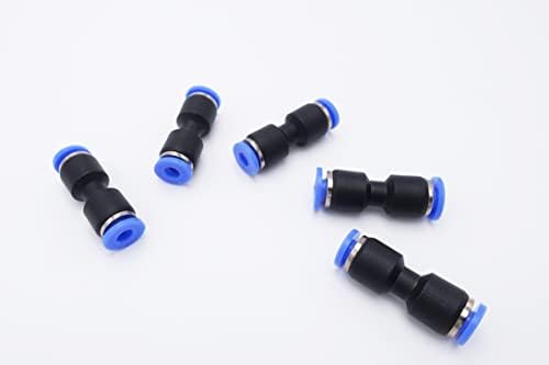 Push to Connect Fitting 4mm Tube OD, Straight Union by IVLPHA