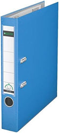 Leitz 180° Lever Arch File Plastic 50 mm - ring binders (Blue, Plastic, A4) by Leitz
