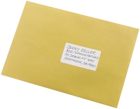 Avery Labels, 1.5" x 2.75", White, 76 Count | Permanent | Multi-Use | Non-Printable | Pack of 2 - Image 3
