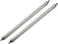 YOKIVE 2 Pcs Conveyor Roller, Stainless Steel Roller Replacement | Smooth Movement, Great for Factories, Warehouses Use (Silver, 1 Inch Dia, 20 Inch Length) by YOKIVE