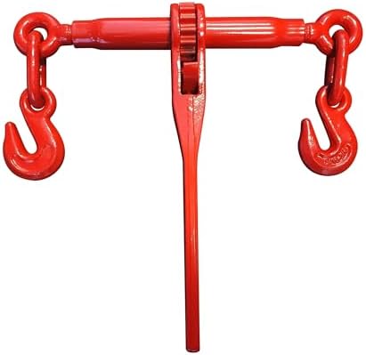 1 Pack 5/16"-3/8" Auto Transport Anchors with Grab Hooks Heavy Duty by MegaCargoControl