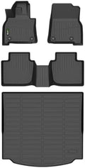 HAFIDI® Floor Mats & Cargo Liner Set Fit for 2026 Mazda CX5 Car Mats for All Weather Floor Liners Protection TPE Anti-Slip Automotive Full Set Custom Mazda CX-5 Accessories - Black by HAFIDI