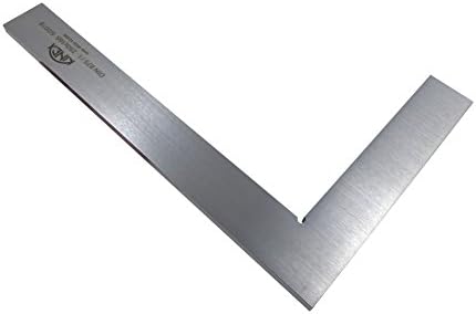 Kinex 4033-12-025 Flat Solid Machinist Square 10" x 6-1/2" (250 x 165 mm) DIN 875/1 Square to w/in 0.0009” (Nine Ten-Thousandths of an Inch) by Unknown