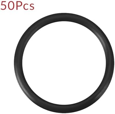 Nitrile Rubber O-Rings 26mm OD 22.4mm ID 1.8mm Width, Metric Sealing Gasket for Plumbing, Gas, Automotive and Faucet Repair, Pack of 50 - Image 2
