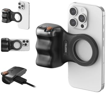 TELESIN Magnetic Phone Camera DSLR Style Grip for Magsafe iPhone & Android by telesin