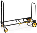 Rock-N-Roller R2RT (Micro) 8-in-1 Folding Multi-Cart/Hand Truck/Dolly/Platform Cart/26" to 39" Telescoping Frame/350 lbs. Load Capacity, Black by RockNRoller
