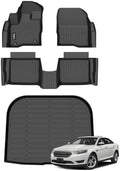 Floor Mats & Cargo Liner for Ford Taurus 2010-2019 All Weather Liners Custom Fit Ford Taurus 2010-2019 Durable Accessories by Wailtnb