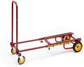 Rock-N-Roller R2RT-RD (Micro) 8-in-1 Folding Multi-Cart/Hand Truck/Dolly/Platform Cart/26" to 39" Telescoping Frame/350 lbs. Load Capacity, Red by RockNRoller