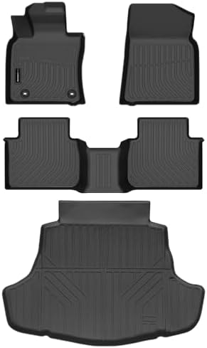 AUXKO All Weather Floor Mats Cargo Mat for Toyota Camry FWD 2024-2018 - Image 2