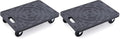 MaxWorks 80854 Furniture Movers Dolly with Wheels - 200 lb. Capacity (Pack of 2) by MaxWorks