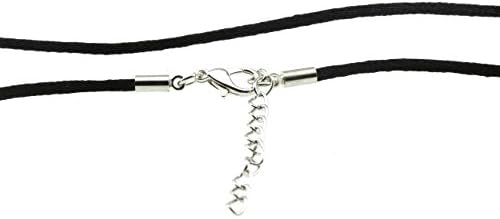 Silk Satin Cord Rope Necklace Chain with Hypoallergenic Clasp - 14" 16" 18" 20" 22" 24" 26" 28" by EmboldenJewelry